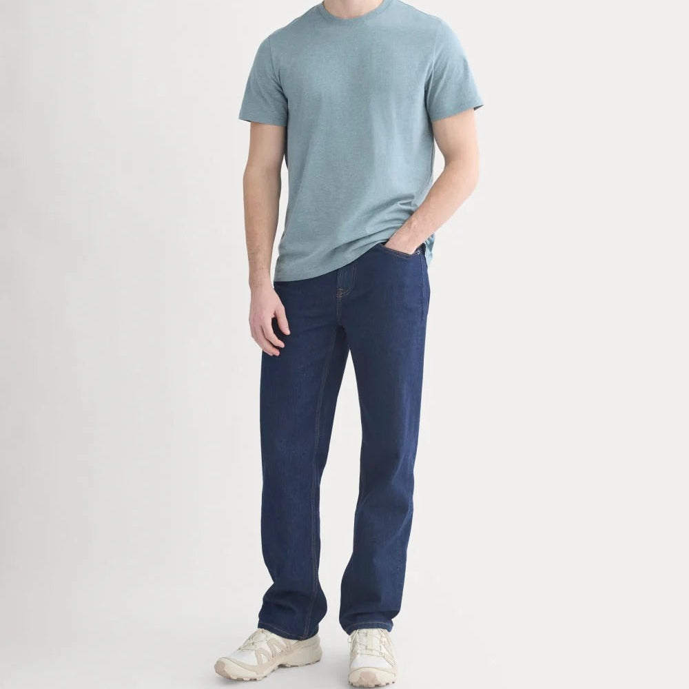 Men Pure Cotton Crew Neck T-Shirt