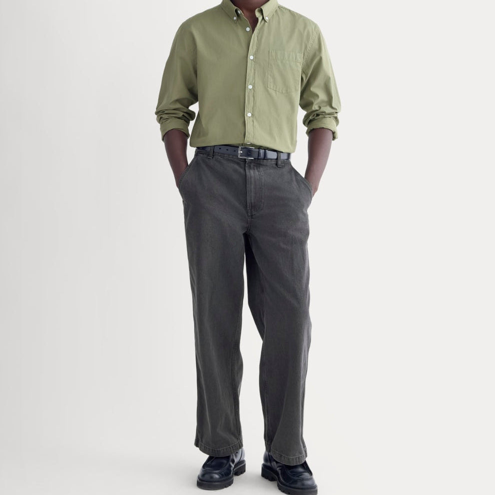 Washed Poplin Shirt