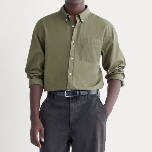 Washed Poplin Shirt